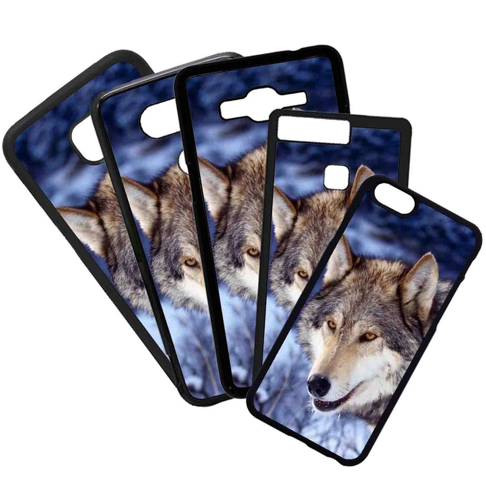 Carcasas De Mvil Fundas De Mviles De TPU Modelo Lobo Animales Color
