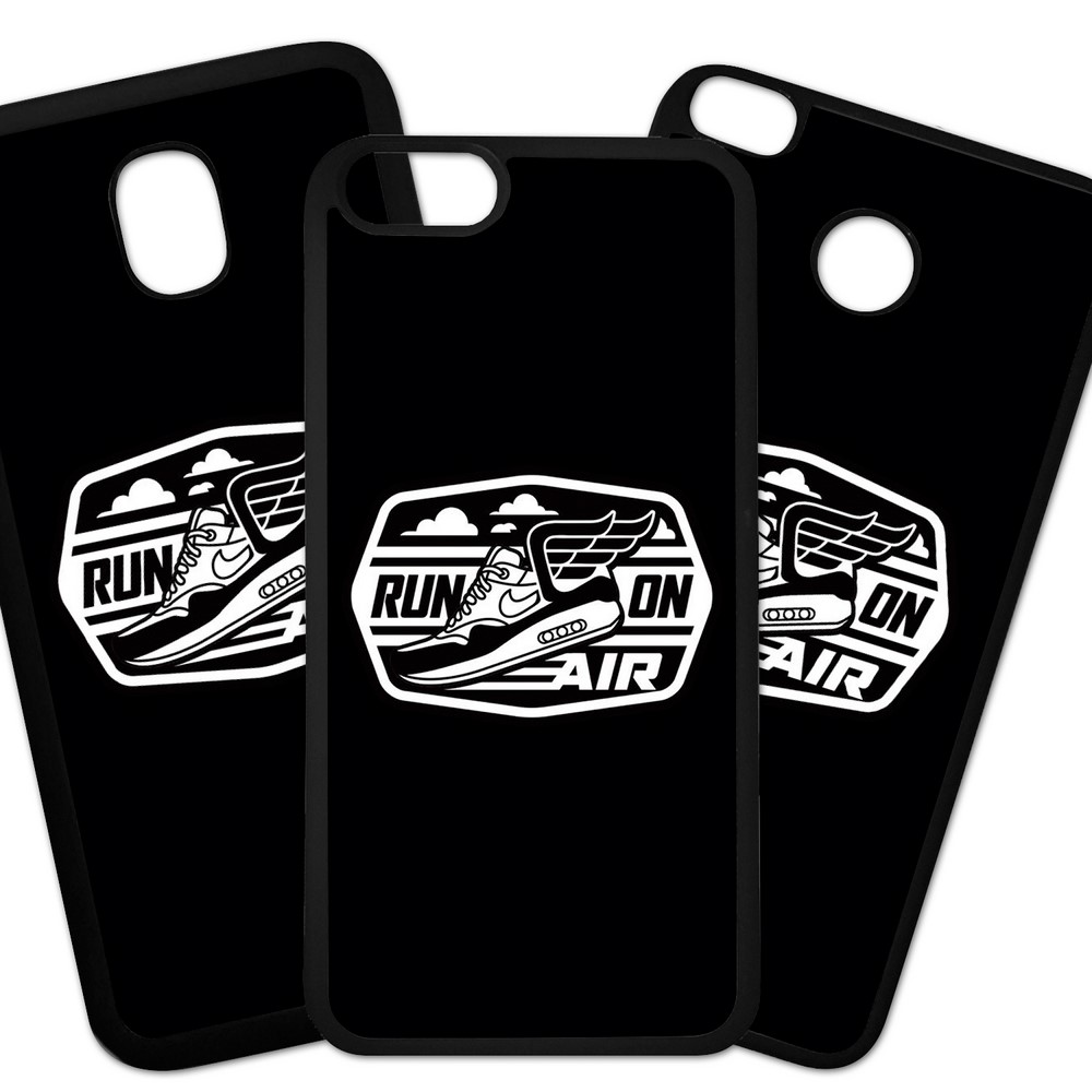 Carcasas De Mvil Fundas De Mviles De TPU Modelo Marca deportiva NIKE AIR dibujo Run on