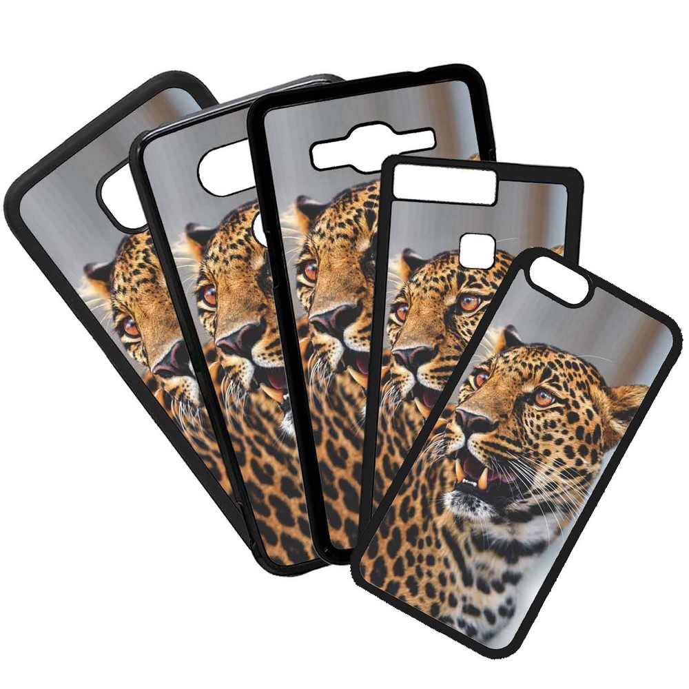 Carcasas De Mvil Fundas De Mviles De TPU Modelo Leopardo salvaje