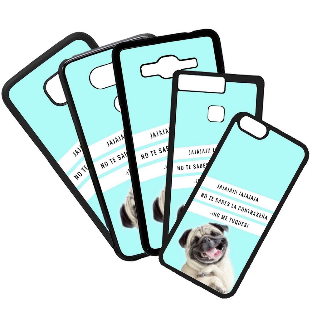 Carcasas De Mvil Fundas De Mviles De TPU Modelo Perro riendo contrasea