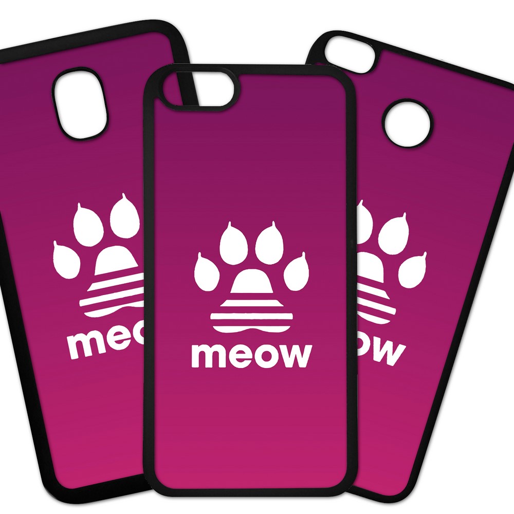 Carcasas De Mvil Fundas De Mviles De TPU Modelo Chistes marca deportiva meow