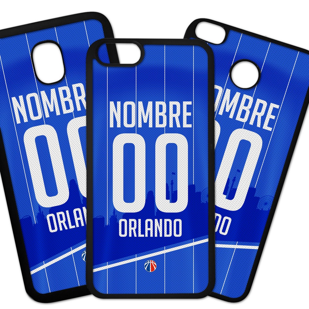 Carcasas De Mvil Fundas De Mviles De TPU Modelo Camiseta NBA Orlando Magic  con tu nombre y tu numero
