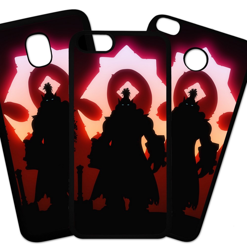 Carcasas De Mvil Fundas De Mviles De TPU Modelo Orco de videojuego, W O W heroe